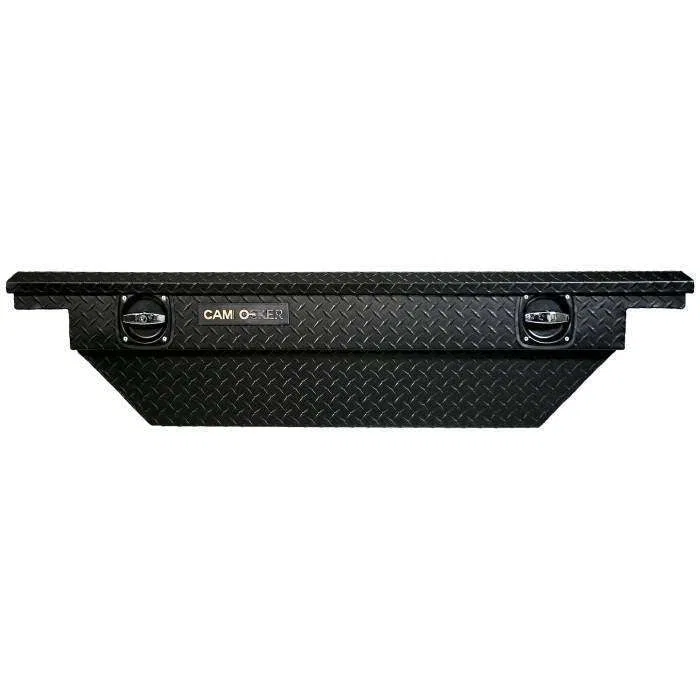 S60LPBL_MB – CAMLOCKER Tool Box, Crossover Low Profile Single Lid Diamond Tread Matte Black Aluminum 60 Inch Length x...